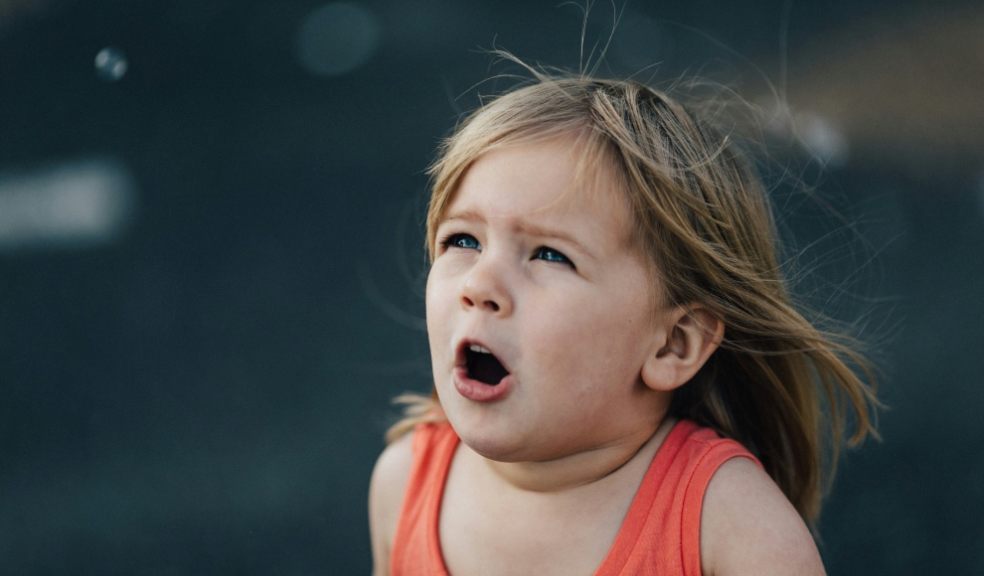 Pharmacists are issuing hay fever advice to parents A child with hay fever sneezing
