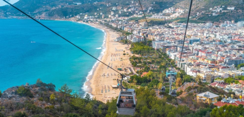 Cleopatra Beach in Alanya, Turkey Cleopatra Beach in Alanya, Turkey
