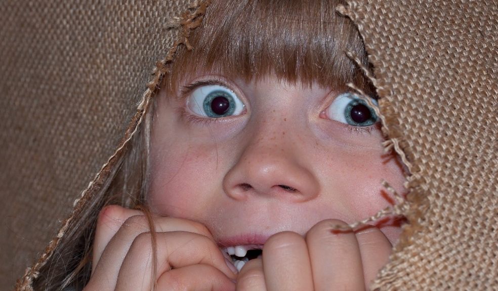 Girl scared Girl scared