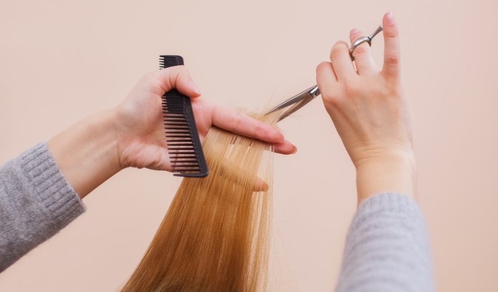 Having hair cut Having hair cut