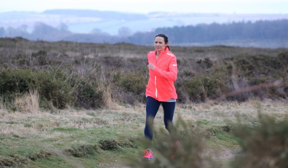 Jo Pavey running