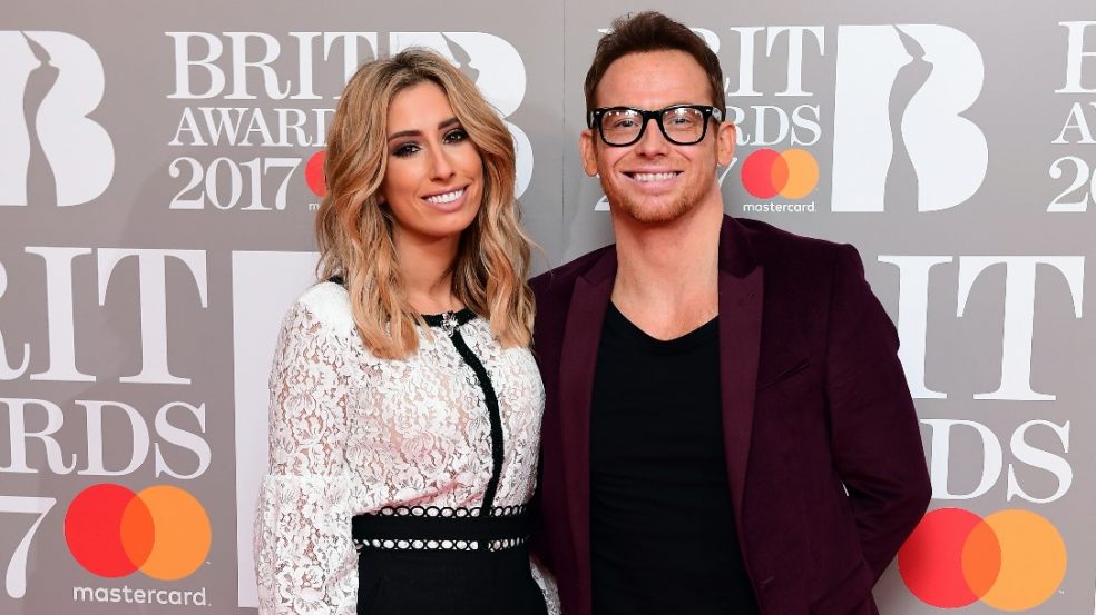 Stacey Solomon and Joe Swash Stacey Solomon and Joe Swash