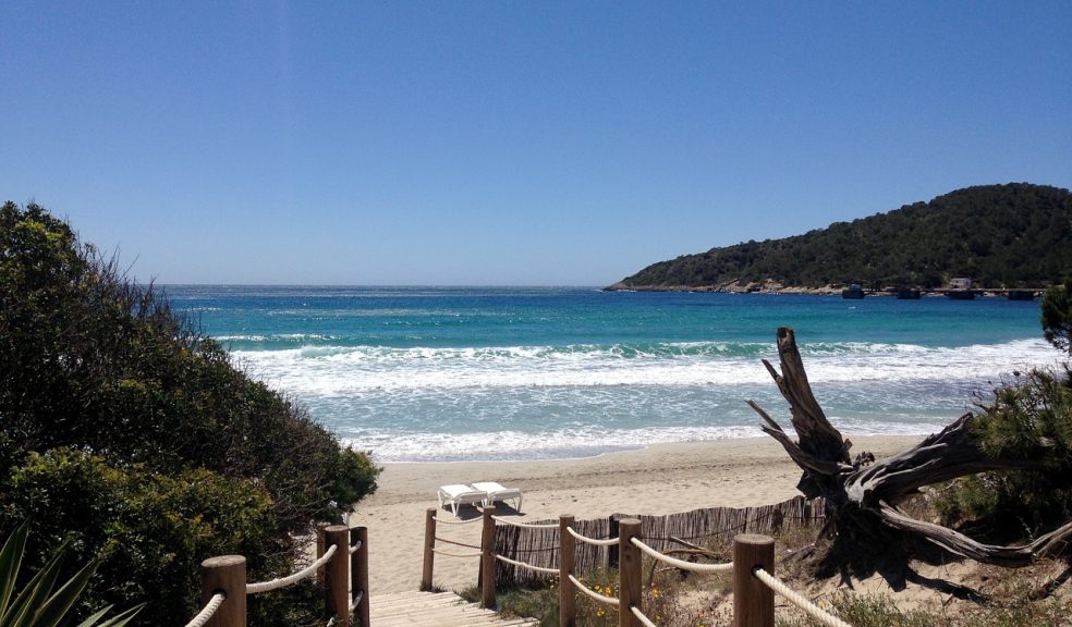 Ibiza has some beautiful beaches.