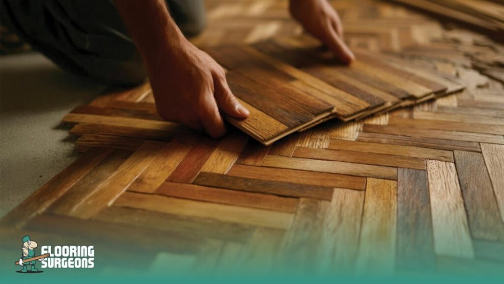 herringbone floor in the UK