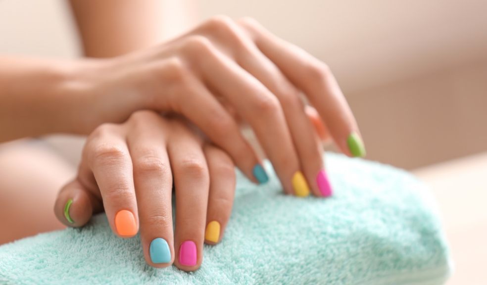 multi coloured nails