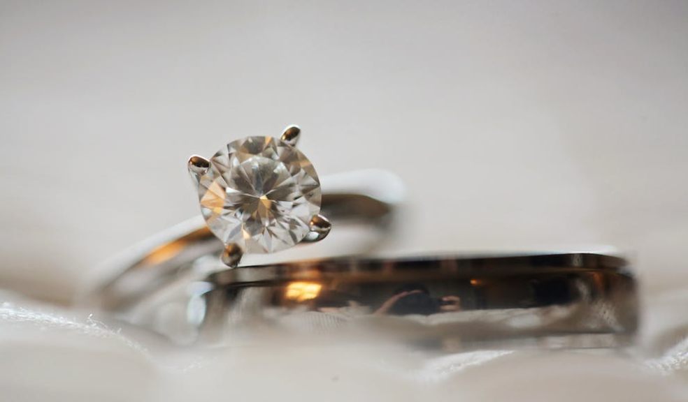 close up image of a diamond solitaire ring