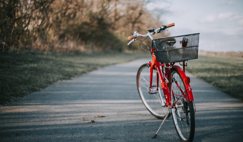 red bike