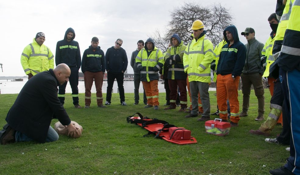 First aid training