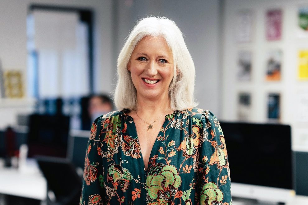 attractive woman in business attire