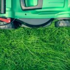 It's a bad idea to mow your lawn during a hospipe ban A lawn of long grass being mowed