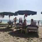 Beach goers don't always get on due to annoying habits Police on the beach in Torremolinos