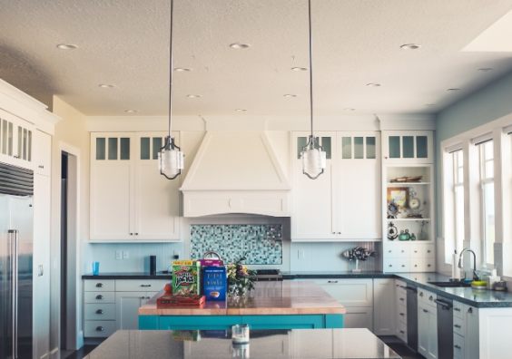 A modern kitchen