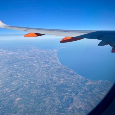A view from an aircraft window
