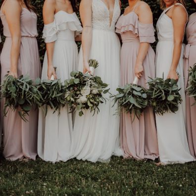 Top 10 most popular bridesmaids dress colours overall