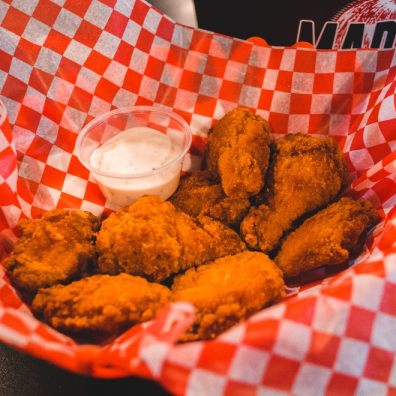 TEN per cent of the UK eats chicken wings every day