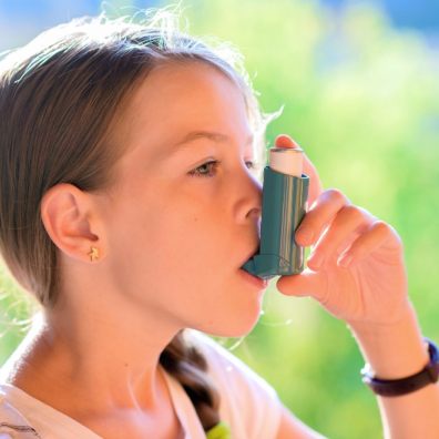 Children with asthma 