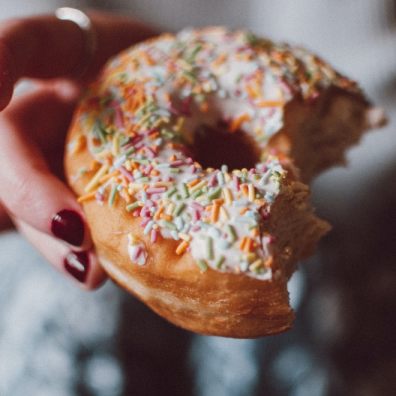 Snacking doughnut