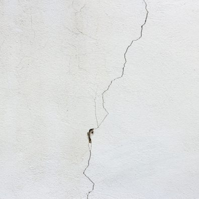 A crack in a wall
