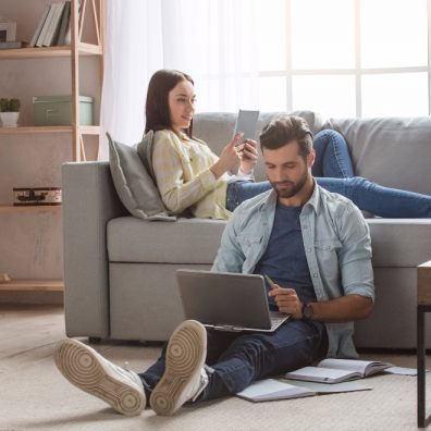  Working together from home during coronavirus can be a challenge. Lifestyle. (istock/PA)   