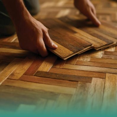 herringbone floor in the UK