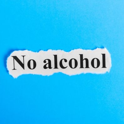 No alcohol - dry January